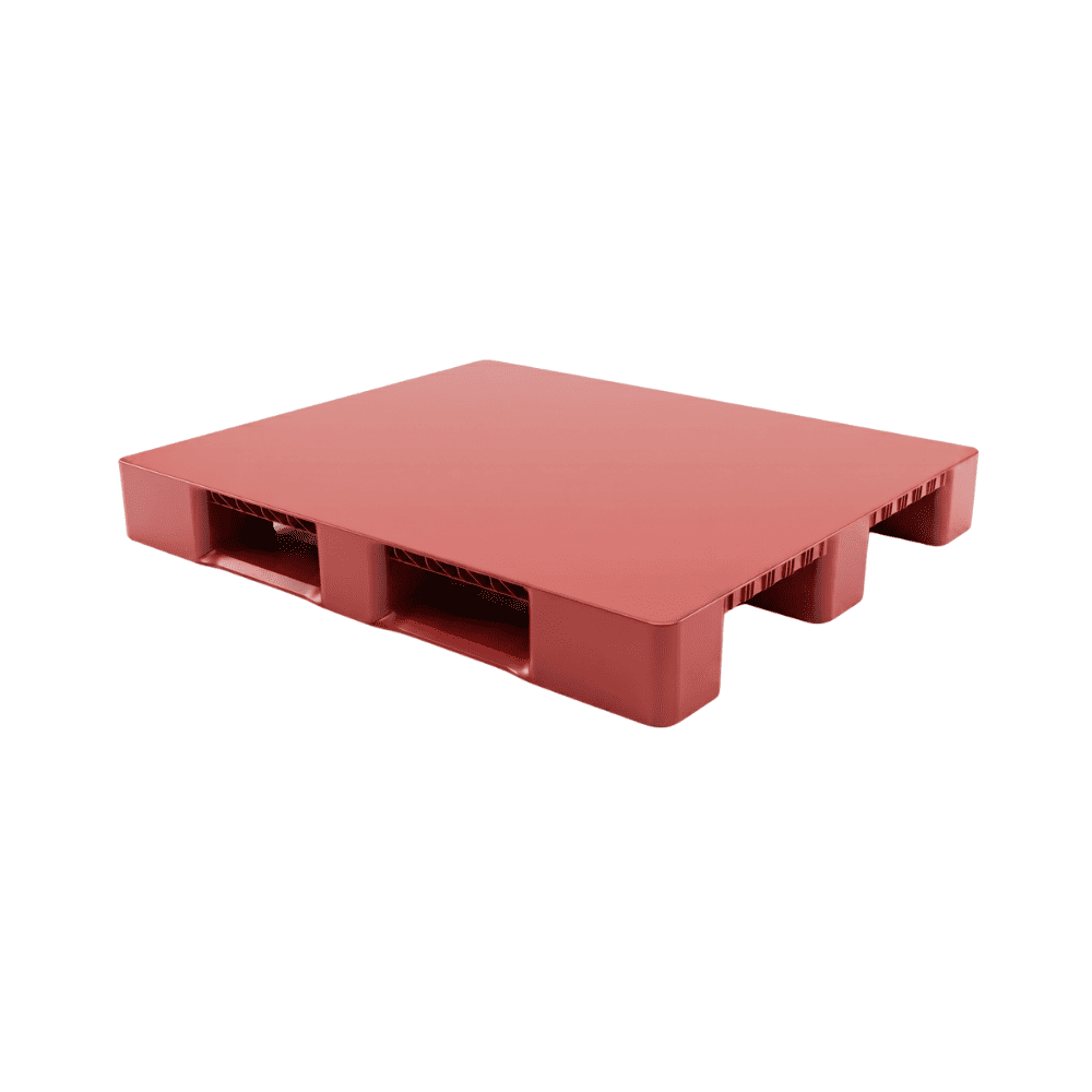 100x120 Flat Closed Plastic Pallet